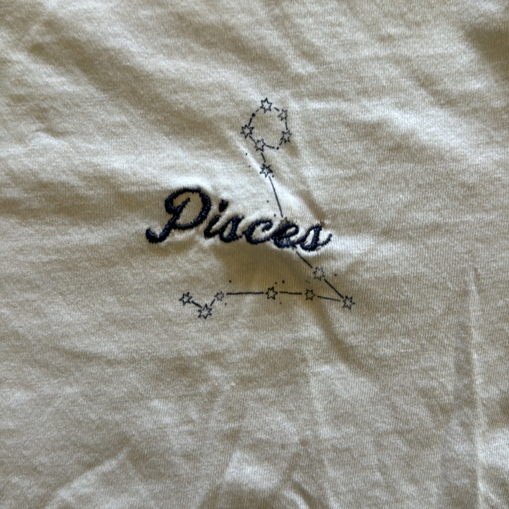 Urban Outfitters Future State Pisces Baby T Crop M - Picture 2 of 11